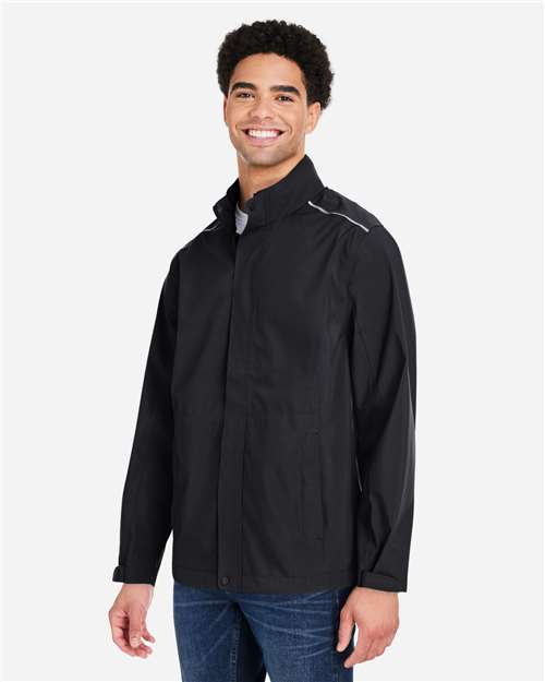CORE365 Men's Barrier Packable Rain Jacket CE712