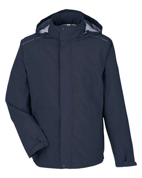 CORE365 Men's Barrier Packable Rain Jacket CE712