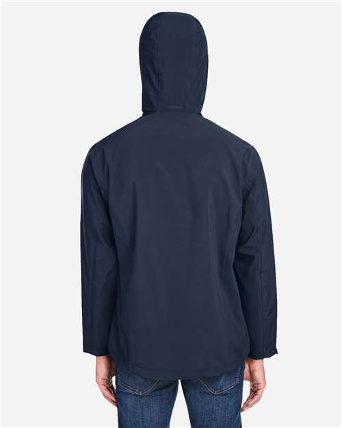 CORE365 Men's Barrier Packable Rain Jacket CE712