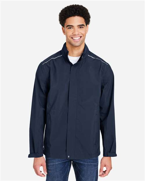 CORE365 Men's Barrier Packable Rain Jacket CE712
