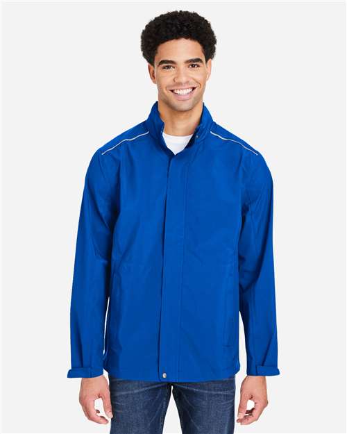 CORE365 Men's Barrier Packable Rain Jacket CE712