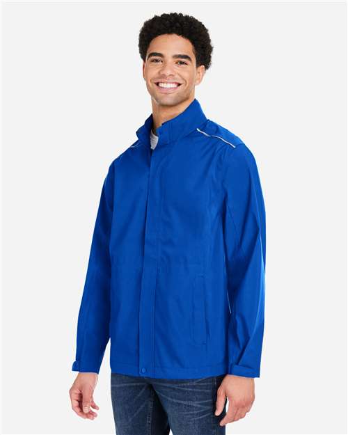 CORE365 Men's Barrier Packable Rain Jacket CE712