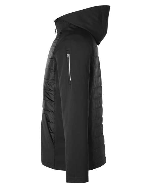 CORE365 Unisex Techno Lite Hybrid Hooded Jacket CE808