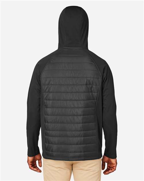 CORE365 Unisex Techno Lite Hybrid Hooded Jacket CE808