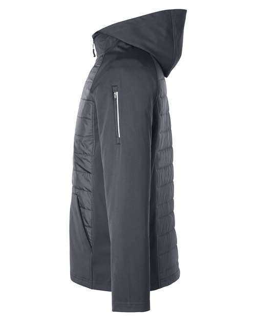 CORE365 Unisex Techno Lite Hybrid Hooded Jacket CE808