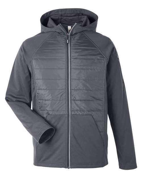 CORE365 Unisex Techno Lite Hybrid Hooded Jacket CE808
