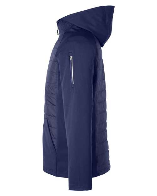 CORE365 Unisex Techno Lite Hybrid Hooded Jacket CE808
