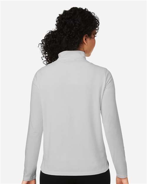 Devon & Jones Women's Raleigh Stretch Quarter-Zip Pullover DG425W