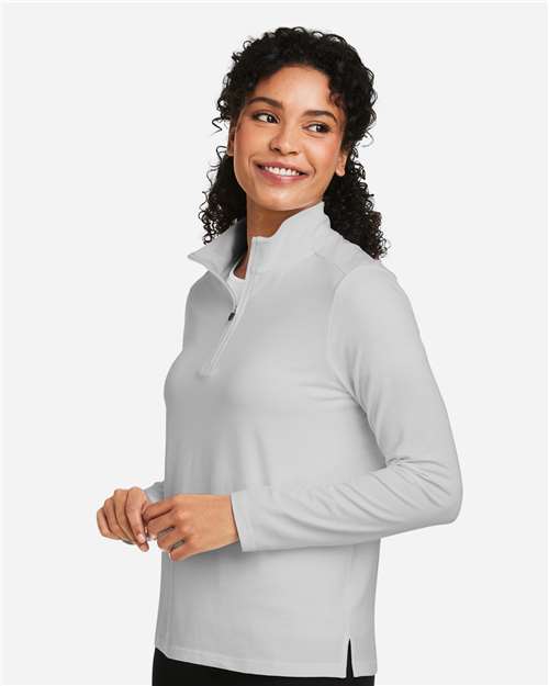 Devon & Jones Women's Raleigh Stretch Quarter-Zip Pullover DG425W