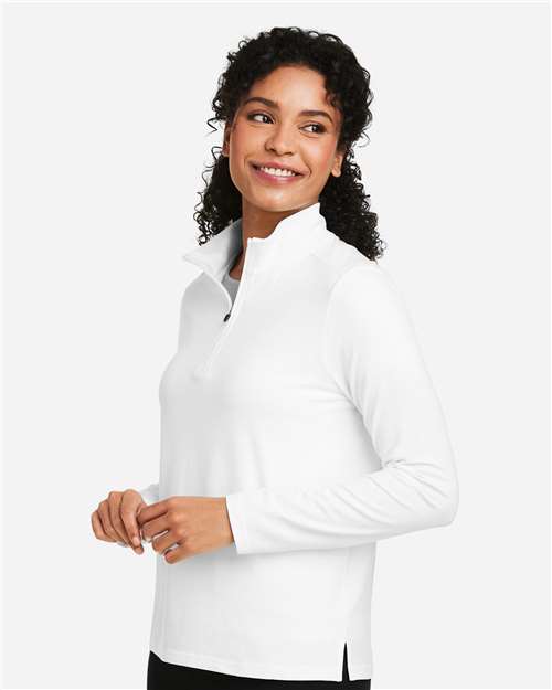 Devon & Jones Women's Raleigh Stretch Quarter-Zip Pullover DG425W