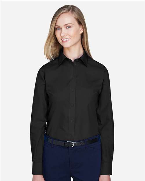 Devon & Jones Women's Crown Collection® Broadcloth Woven Dress Shirt D620W
