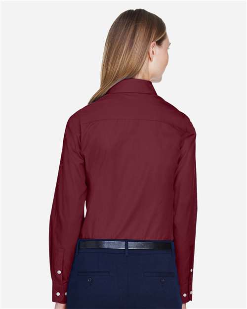 Devon & Jones Women's Crown Collection® Broadcloth Woven Dress Shirt D620W