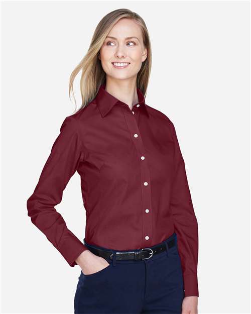 Devon & Jones Women's Crown Collection® Broadcloth Woven Dress Shirt D620W