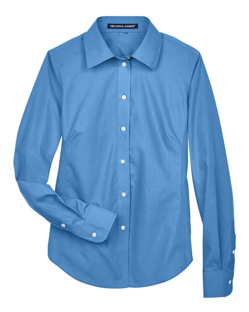 Devon & Jones Women's Crown Collection® Broadcloth Woven Dress Shirt D620W