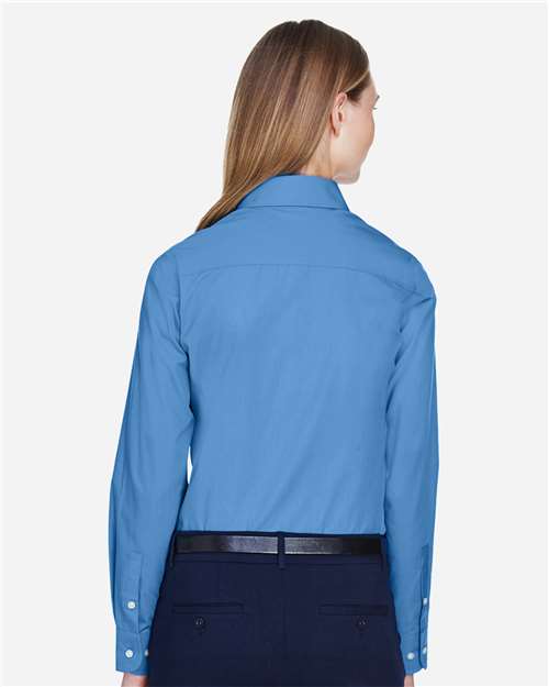 Devon & Jones Women's Crown Collection® Broadcloth Woven Dress Shirt D620W