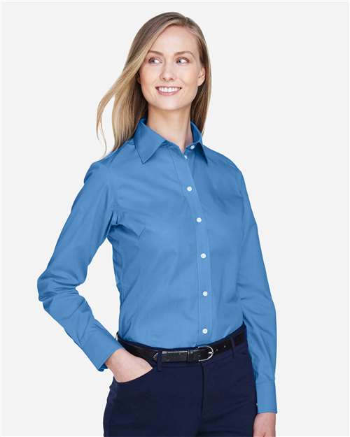 Devon & Jones Women's Crown Collection® Broadcloth Woven Dress Shirt D620W