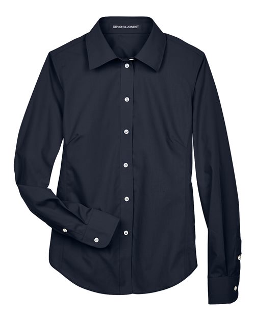 Devon & Jones Women's Crown Collection® Broadcloth Woven Dress Shirt D620W