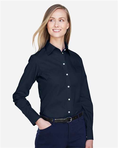 Devon & Jones Women's Crown Collection® Broadcloth Woven Dress Shirt D620W