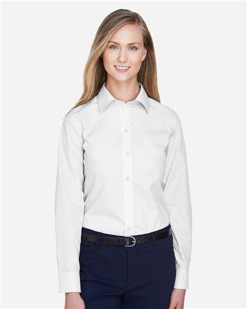 Devon & Jones Women's Crown Collection® Broadcloth Woven Dress Shirt D620W