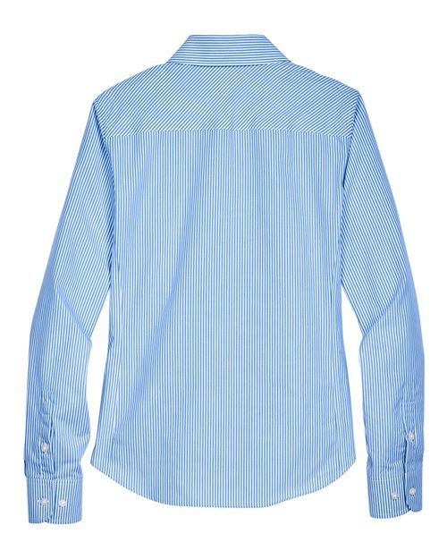 Devon & Jones Women's Crown Collection® Banker Stripe Woven Dress Shirt D645W