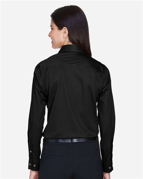 Devon & Jones Women's Crown Collection® Solid Stretch Twill Woven Dress Shirt DG530W