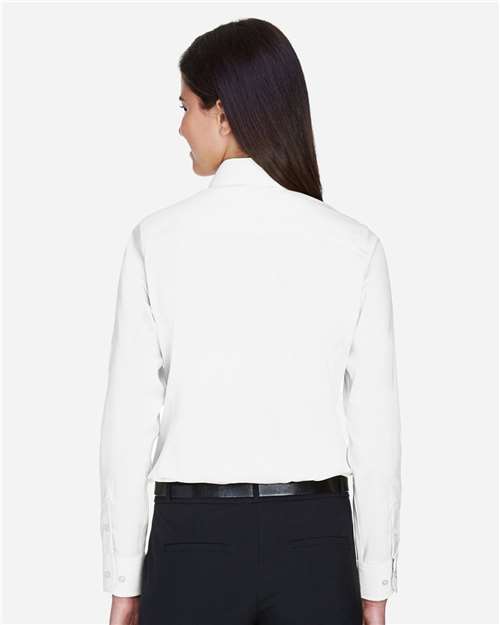 Devon & Jones Women's Crown Collection® Solid Stretch Twill Woven Dress Shirt DG530W