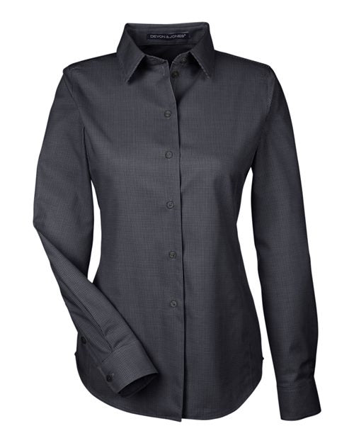 Devon & Jones Women's Crown Collection® Royal Dobby Woven Dress Shirt DG532W
