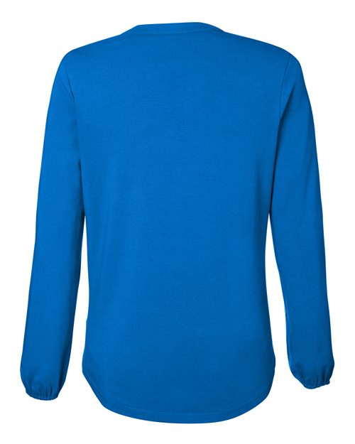 Devon & Jones Women's Raleigh Half-Placket Knit Top DP122W