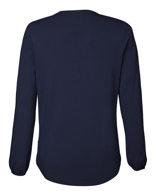 Devon & Jones Women's Raleigh Half-Placket Knit Top DP122W