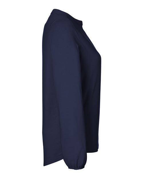 Devon & Jones Women's Raleigh Half-Placket Knit Top DP122W