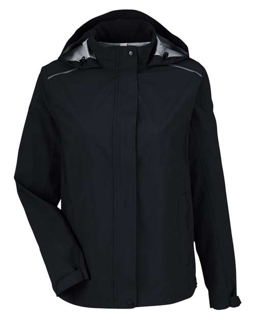CORE365 Women's Barrier Packable Rain Jacket CE712W