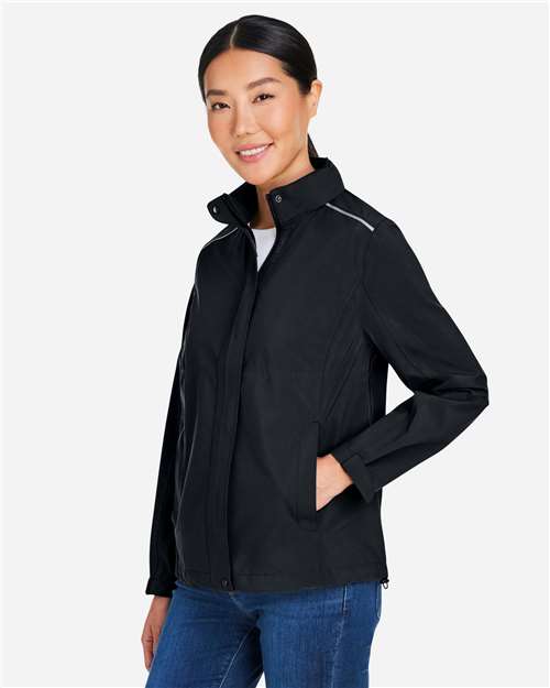 CORE365 Women's Barrier Packable Rain Jacket CE712W
