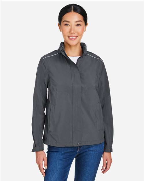 CORE365 Women's Barrier Packable Rain Jacket CE712W