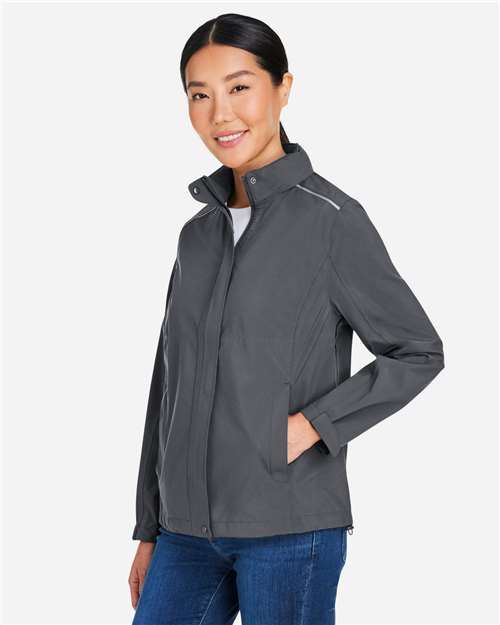 CORE365 Women's Barrier Packable Rain Jacket CE712W