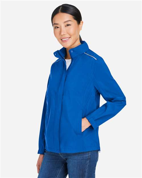 CORE365 Women's Barrier Packable Rain Jacket CE712W