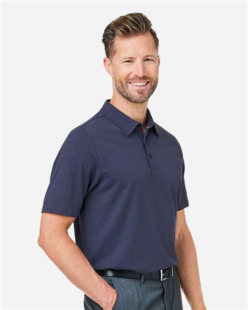 Devon & Jones Men's Crownlux Performance® Geo Polo DG101