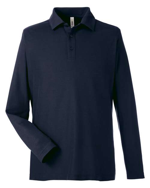 CORE365 Men's Fusion ChromaSoft™ Long Sleeve Pique Polo CE112L