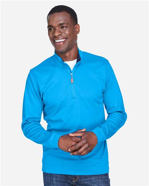Devon & Jones Men's DRYTEC20™ Performance Quarter-Zip Pullover DG479