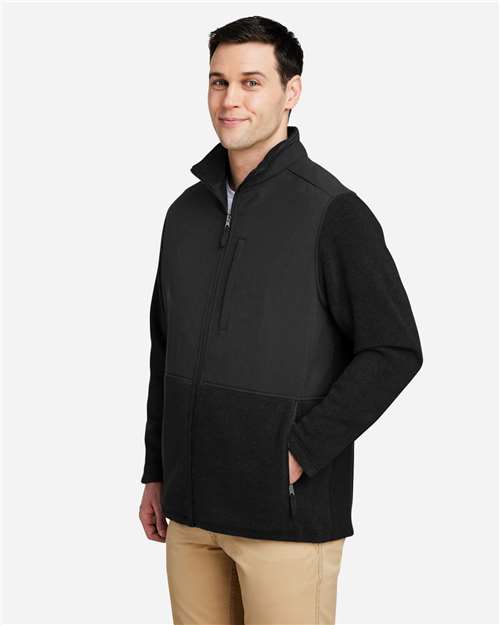 CORE365 Men's Journey Summit Hybrid Full-Zip CE890