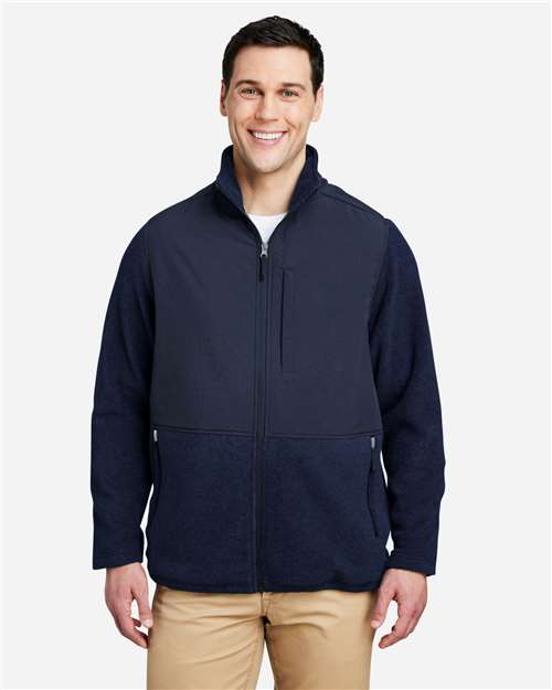 CORE365 Men's Journey Summit Hybrid Full-Zip CE890