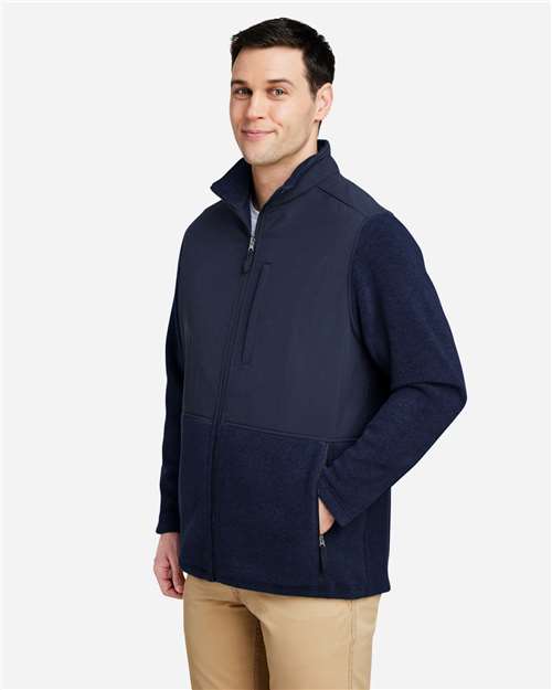 CORE365 Men's Journey Summit Hybrid Full-Zip CE890