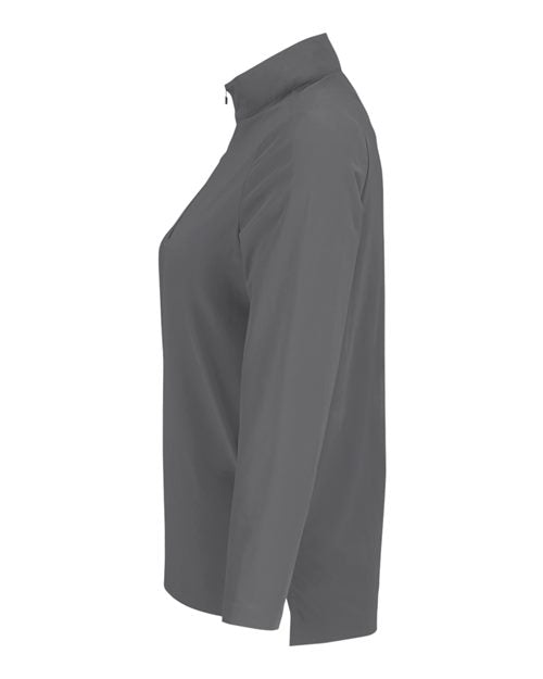 Devon & Jones Women's CrownLux Performance® Windsor Welded Quarter-Zip Pullover DG410W
