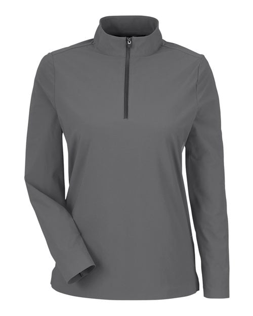 Devon & Jones Women's CrownLux Performance® Windsor Welded Quarter-Zip Pullover DG410W