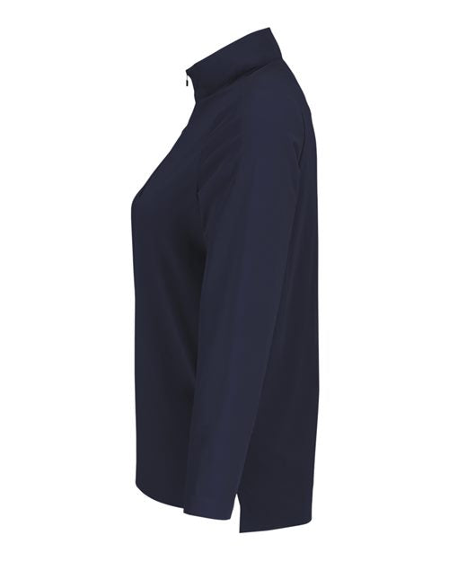 Devon & Jones Women's CrownLux Performance® Windsor Welded Quarter-Zip Pullover DG410W