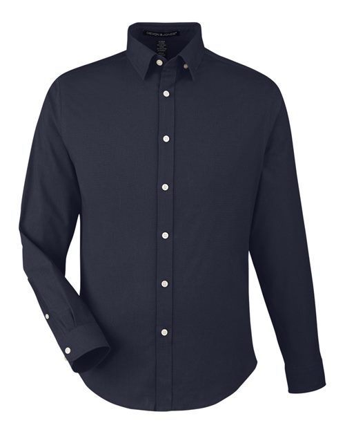 Devon & Jones Men's CrownLux Performance® Spencer Poplin Dress Shirt DG505
