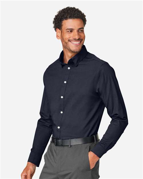 Devon & Jones Men's CrownLux Performance® Spencer Poplin Dress Shirt DG505
