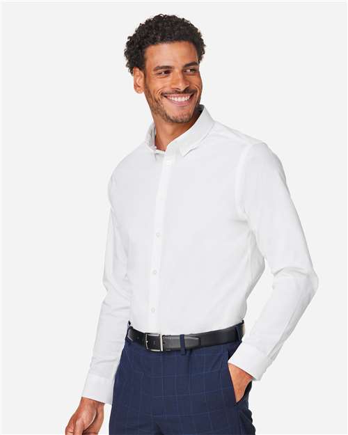 Devon & Jones Men's CrownLux Performance® Spencer Poplin Dress Shirt DG505