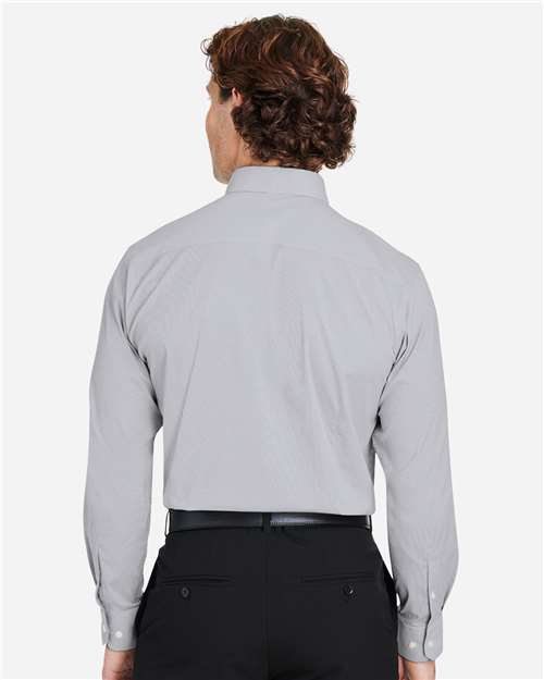 Devon & Jones Men's CrownLux Performance® Microstripe Dress Shirt DG537