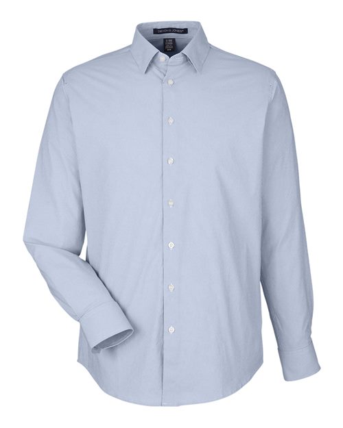 Devon & Jones Men's CrownLux Performance® Microstripe Dress Shirt DG537