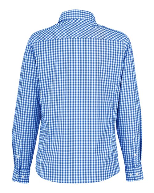 Devon & Jones Women's CrownLux Performance® Gingham Dress Shirt DG536W